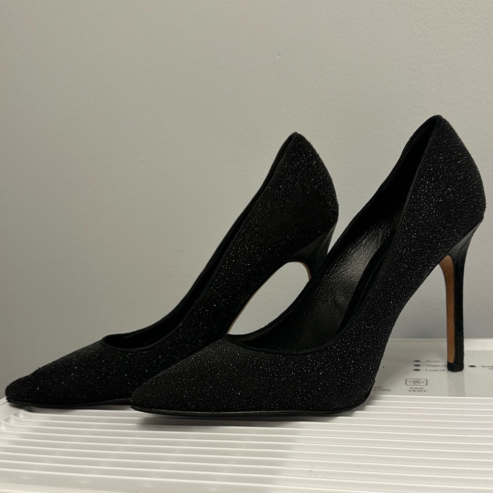 Elegant Black Women's stiletto Heels Brian Atwood